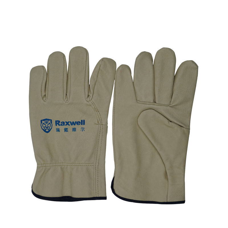 Raxwell 优质猪皮全皮手套，RW2501，12副/袋