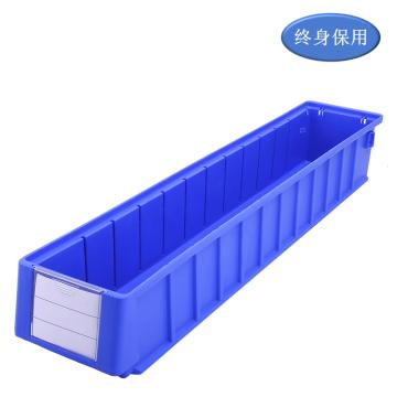 Raxwell 分隔式物料盒TK6109，外尺寸规格D*W*H(mm)：600×117×90，全新料，蓝色，24个/箱(标签牌1+标签纸1)