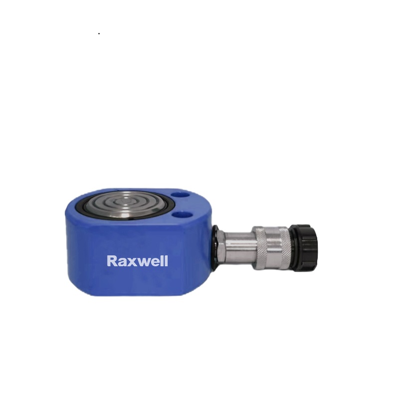 Raxwell 液压单动，超薄型油缸，20T（201kn），行程11mm，本体高51mm，RTHH0044，1台