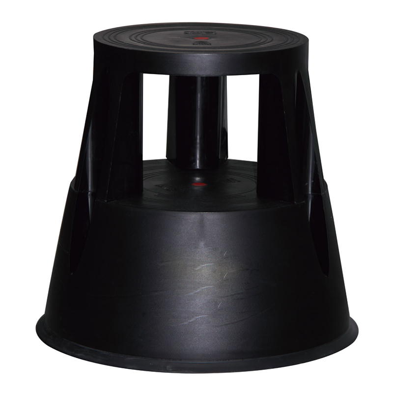 Raxwell 150Kg塑料脚凳，黑色，BENCH150P-BLACK