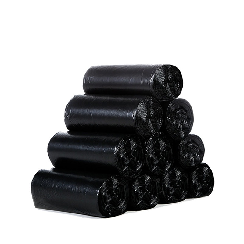 Raxwell 光氧降解环保垃圾袋120*140cm 黑色，双面4.4丝(50只/包，10包/袋))