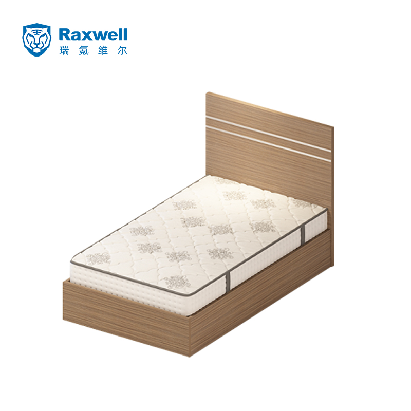 Raxwell 现代简约环保板式床（不含床垫） 双人床1800*2000*900