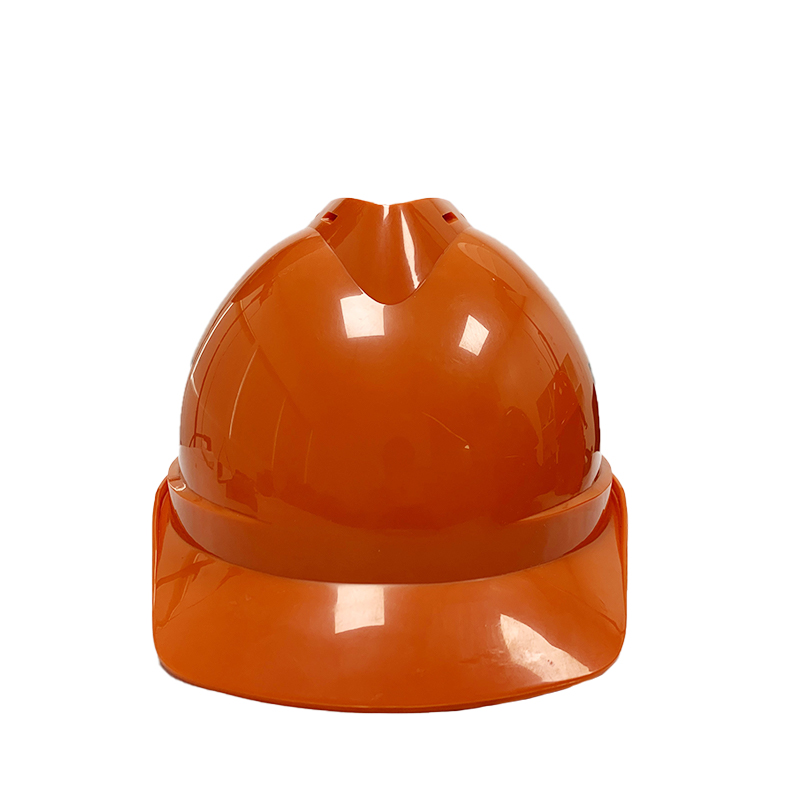 Raxwell Eco-1 安全帽（橘黄色），HDPE材质，带透气孔，RW5134，1顶/袋