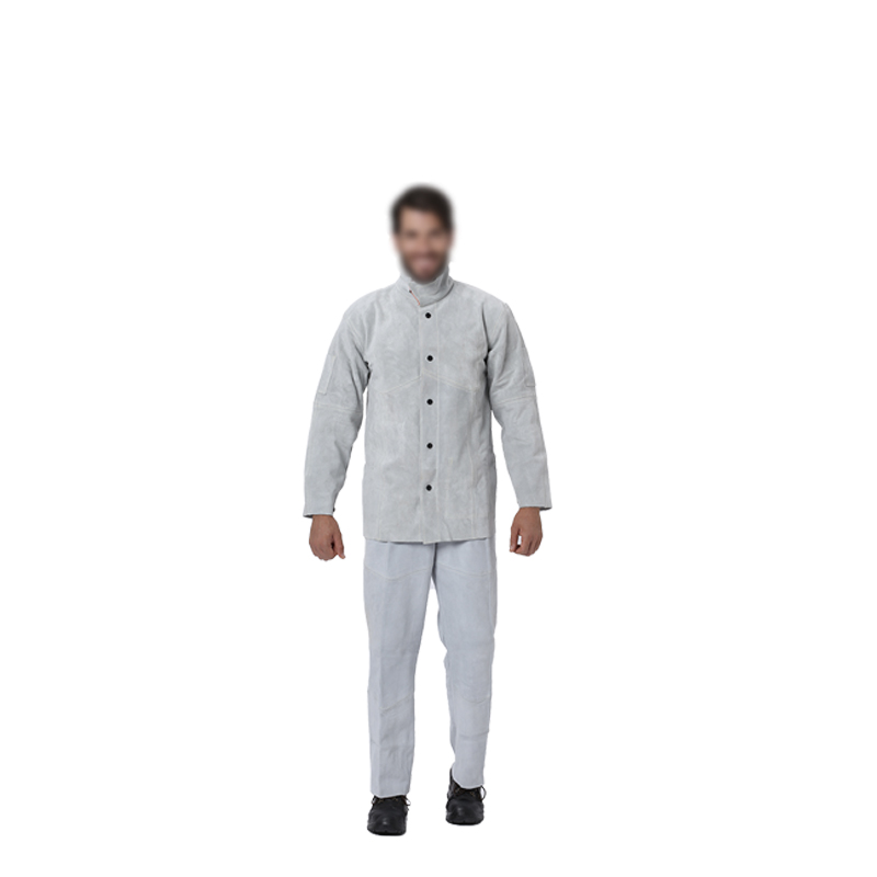 Raxwell 原色全皮上身焊服(仅上衣)，XL码