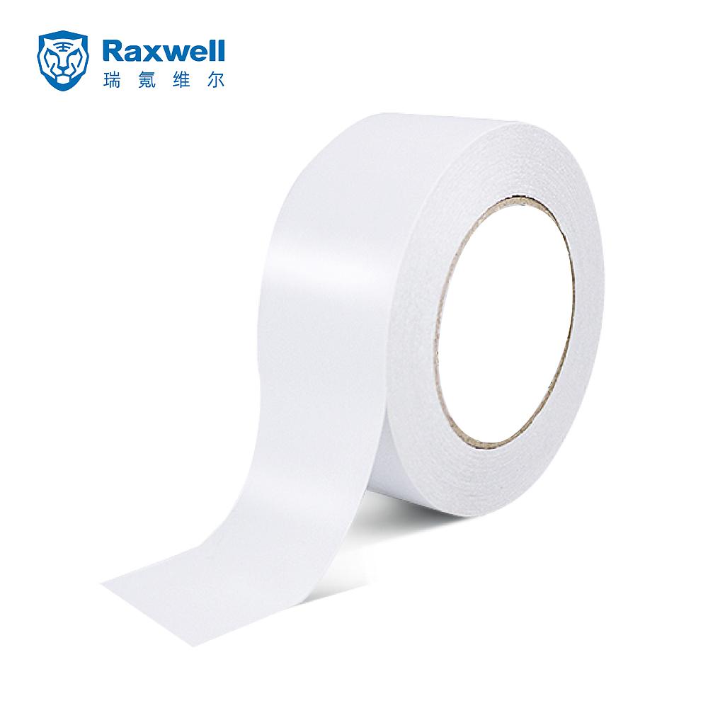 Raxwell 双面胶带，宽*长*厚：10mm*25m*0.09mm，26卷/筒