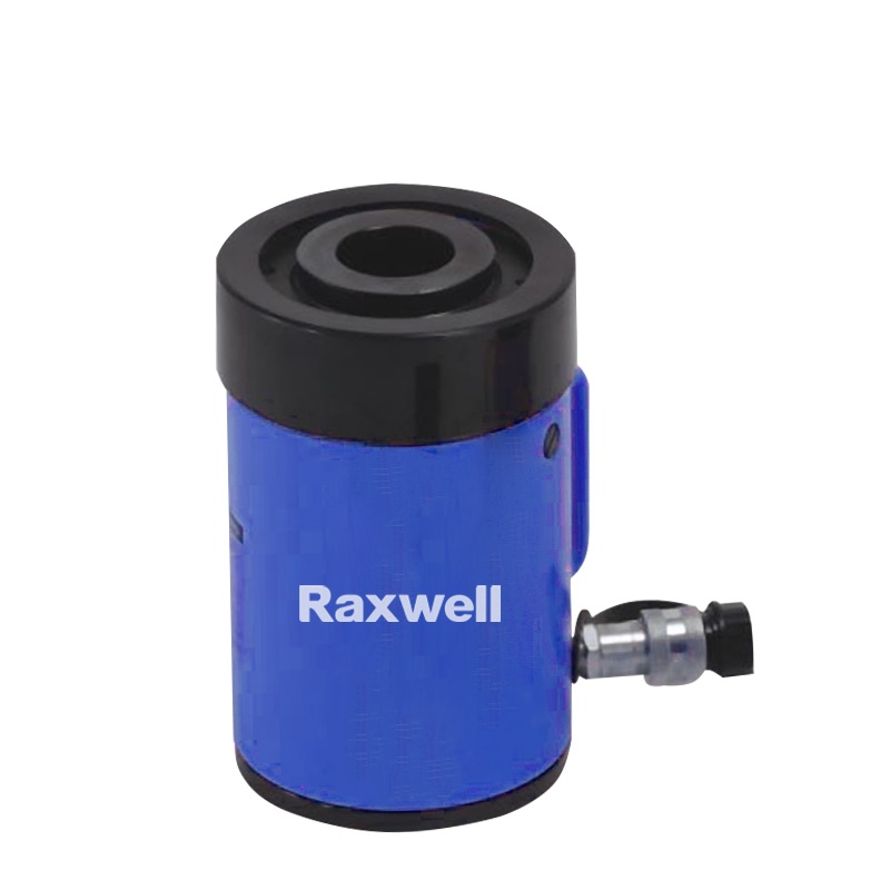 Raxwell 液压单动，中空油缸，13T（125kn），行程76mm，本体高184mm，RTHH0058，1台