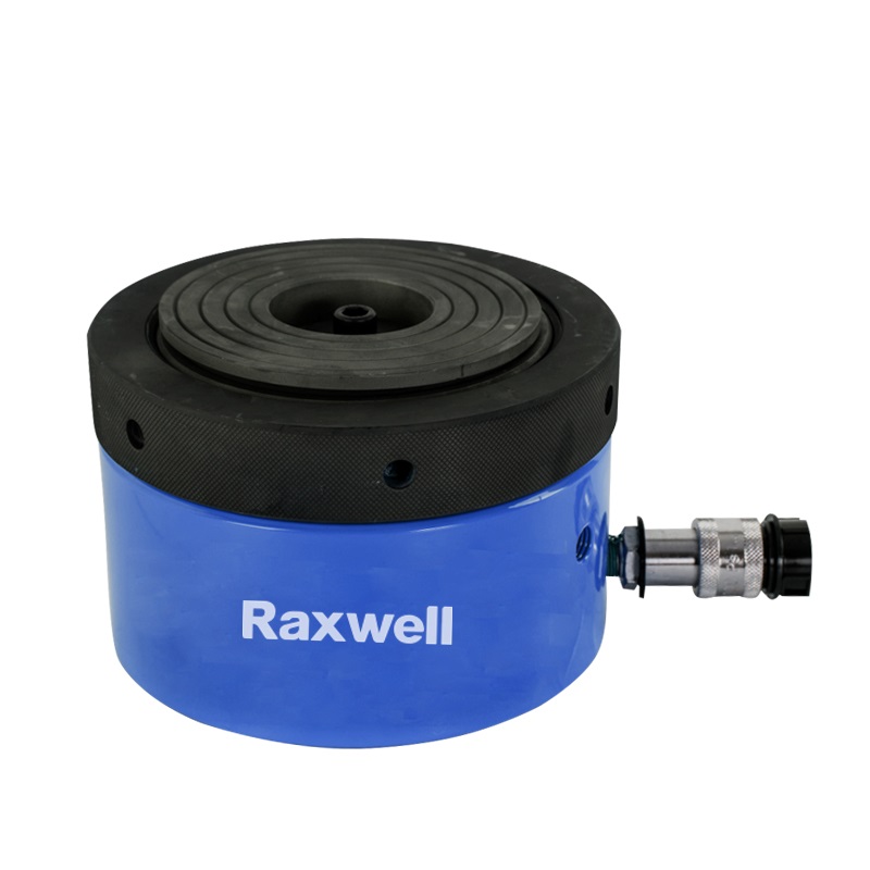 Raxwell 液压单动，扁平锁帽油缸，60T（606kn），行程50mm，本体高125mm，RTHH0005，1台