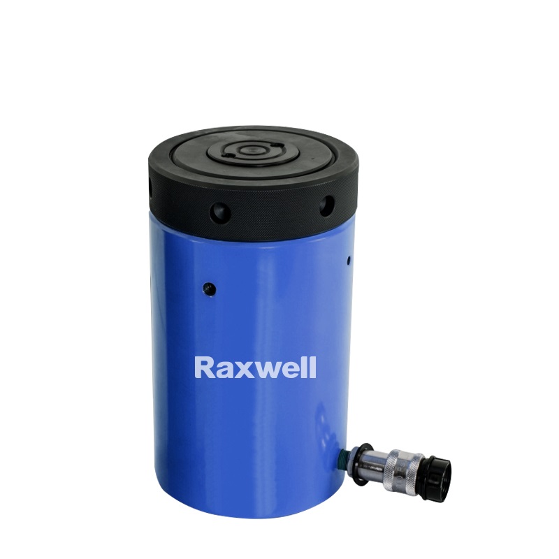 Raxwell 液压单动，高吨位锁帽油缸，100T（929kn），行程100mm，本体高237mm，RTHH0105，1台