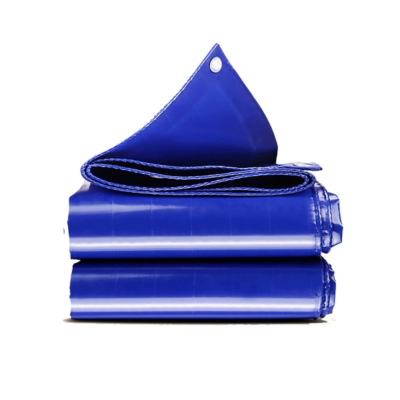 Raxwell 蓝色防雨刀刮布，尺寸(m):2*3，厚度:0.3（±0.03）mm，克重:350g/平方