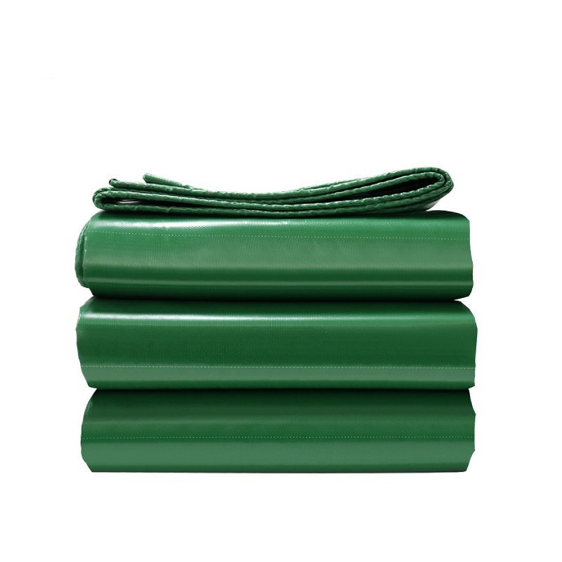 Raxwell 绿色防雨刀刮布，尺寸(m):2*3，厚度:0.35（±0.05）mm，克重:450g/平方