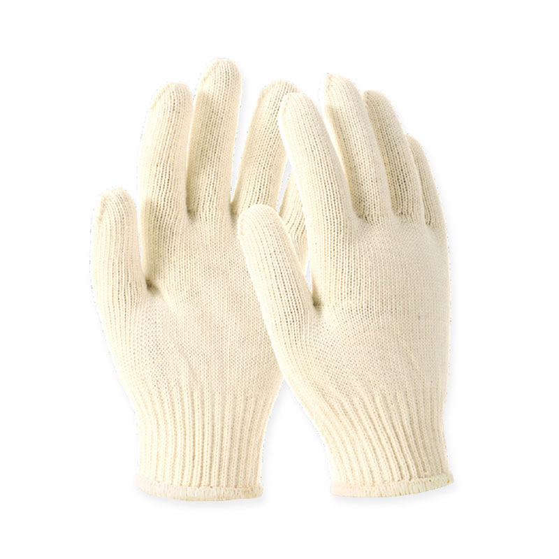 Raxwell 720g全棉手套，乳白，10针，RW2104，12副/袋