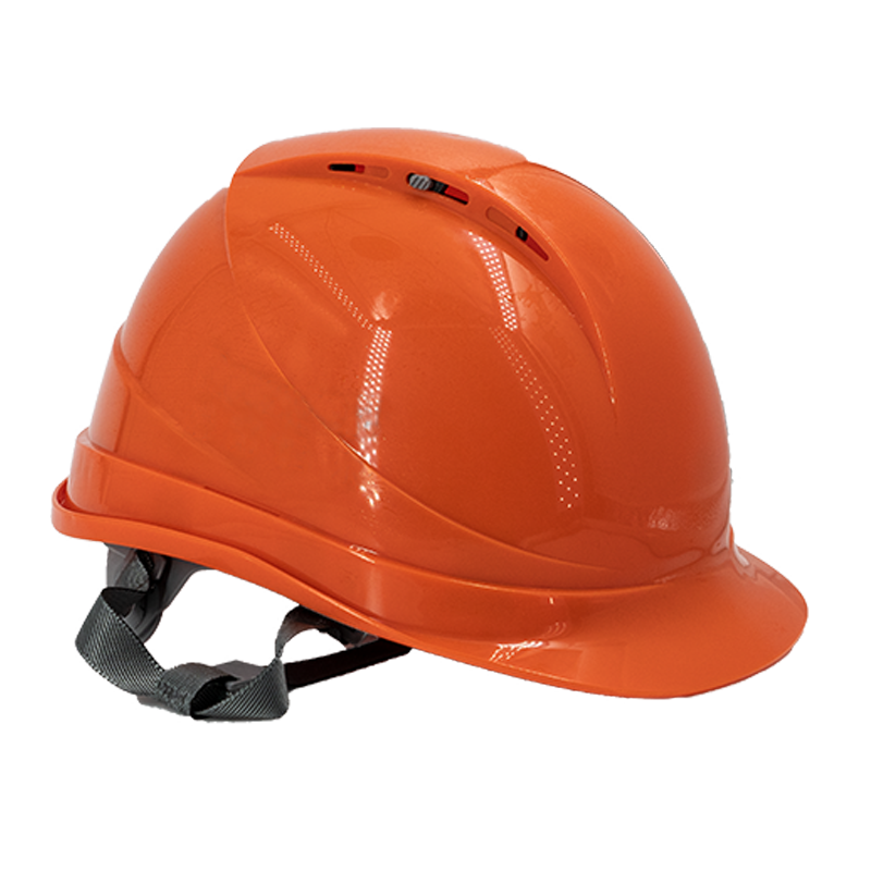 Raxwell Breathe 安全帽（橘黄色），ABS材质，带可开合透气孔，RW5109，1顶/袋