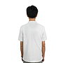Raxwell 全棉短袖Polo衫，白色，时尚款，S