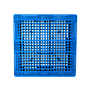 Raxwell塑料托盘，网格双面，全新料，长*宽*高(mm)1200*1200*150，动载1.5T，静载6T，含8根钢管